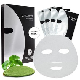 Cardon Cactus Mascarilla facial calmante para piel sensible  Mascarillas coreanas  Máscara facial calmante para enrojecimiento  Cuidado de la piel... 