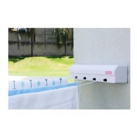 Kuk Tendedero Retráctil Plegable De Pared 4 Líneas
