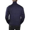 normani German Army Cardigan with Full Zip and High Wool