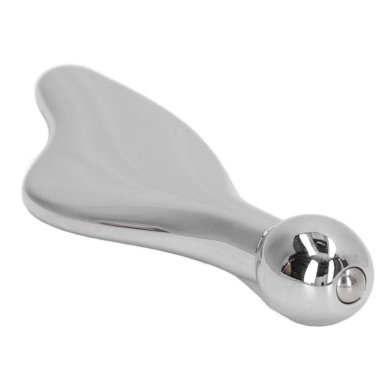 2pcs Metal Face Roller Set Zinc Alloy Facial Roller Massager