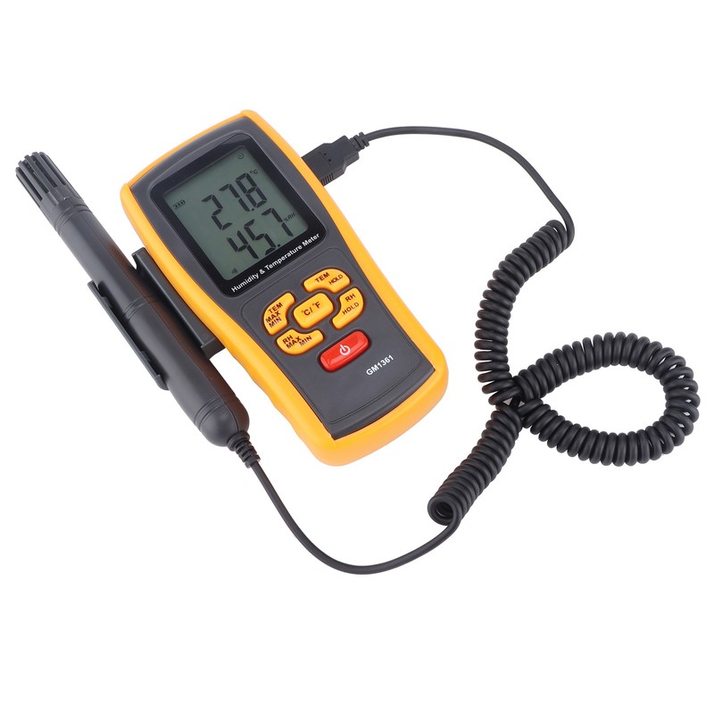 GM1361 Electronic Thermometer Hygrometer Handheld Temperature Humidity Meter for Industry