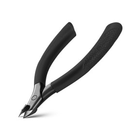 FVION Precise Cuticle Nippers, Extra Sharp Cuticle Nippers, Cuticle Scissors, Stainless Steel Cuticle Remover, Cuticle Cutter with Rubber Handle, Neonail Manicure (5 mm)