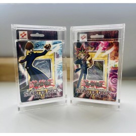 Yugioh Yugi Kaiba Protective Starter Deck Case. UV Protected Acrylic Case.