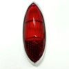 REPRODUCTION VW KARMANN GHIA REAR TAIL LAMP LENS, RED, NEW