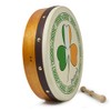 12" Shamrock Tricolour Bodhran
