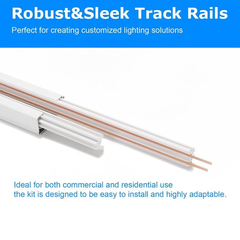 H Track Lighting Rails Kit H Type Track Rails Compatible
