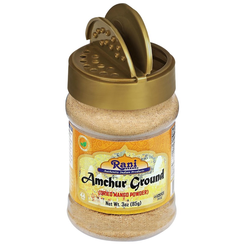 Rani Amchur (Mango) Ground Powder Spice 3oz (85g) PET Jar