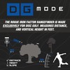 Rogue Iron Disc Golf Range Finder Measures in Feet Rangefinder