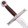 K EXCLUSIVE Crusader Sword and Shield (Knights of Templar Sword)