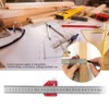 CX300-2 Woodworking Scribing Ruler High Precision Angle Measure Carpenter Marking