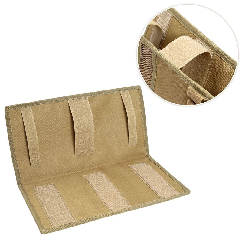 Molle Visor Panel Organizer, Tactical Car Sun Visor Cover Molle