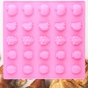 YIMINGMOLD 1pcs Fruit Silicone Candy Molds Strawberry Pineapple Grapes banana