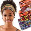 IVARYSS Wide Headbands for Women, Knotted Head Wraps Turbans, Large