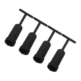 Operitacx 4pcs Light Socket Ring Remover Tool Durable Plastic Lamp Shade Holder Adapter for Secure and Easy Lighting Fixture Adjustments