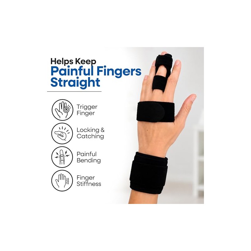 Trigger Finger Splint Finger Brace – Comfortable Finger Splints for