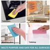 QILEMI Sponge Cloth Dish Cloths Pack of 15 Swedish Tea