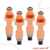 A-Premium Inyectores de combustible compatibles con Toyota Camry 2003-2011 y