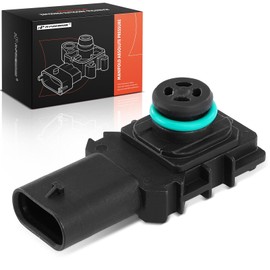 Frankberg Boost Pressure Sensor 3-Pin Compatible with Golf VI Variant AJ5 1.6L Diesel Golf VI 5K1 2.0L Petrol 2009-2013 2009-2013 Pa.ssat 362 1.4L Petrol 2012-2014 Replace# 07K906051