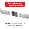 AlveyTech #35 Chain Master Link for Electric Scooters, Mini Bikes,