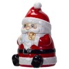Pacific Giftware Xmas Christmas Santa Ceramic Cookie Jar