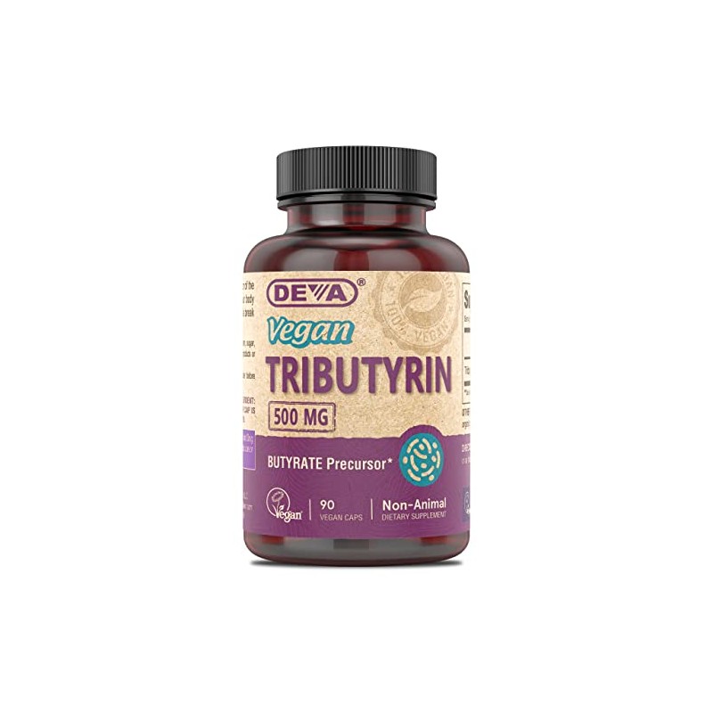 DEVA- “Suplemento Vegano de Tributirina Precursor de Butirato, Soporte de