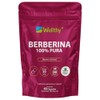 Wellthy Berberina Pura 40 Cpsulas. 100 Berberis Aristata, con 500mg
