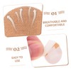 Minkissy Oval Bandage Patches 50pcs Fingertip Bandages for Prevention Sweatproof