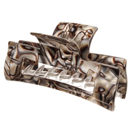 France Luxe Large Cutout Rectangle Jaw - Onyx