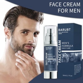 Crema Barubt Hidratante Facial Anti-fatiga Para Hombre 50 Ml