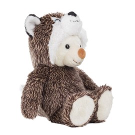 Schaffer knuddel mich! 5720 Plush Teddy Hoodiebär Husky Grey/Beige