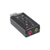 InLine 33051C USB Audio Soundkarte, mit virtuellem 7.1 Surround Sound