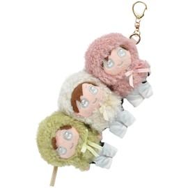 AppelToi 250149-68 Multi Color Dumpling, 3 Color Dumpling, Bun Triplets, Plush, Plush Doll Mascot, Nuiki, Sei Filming, Kpopdoll, Costume, 3.9 inches (10 cm), Smaller, Mini Boa