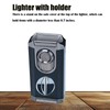 Reetsing Windproof Triple Jet Flame Torch Lighter with Stand –