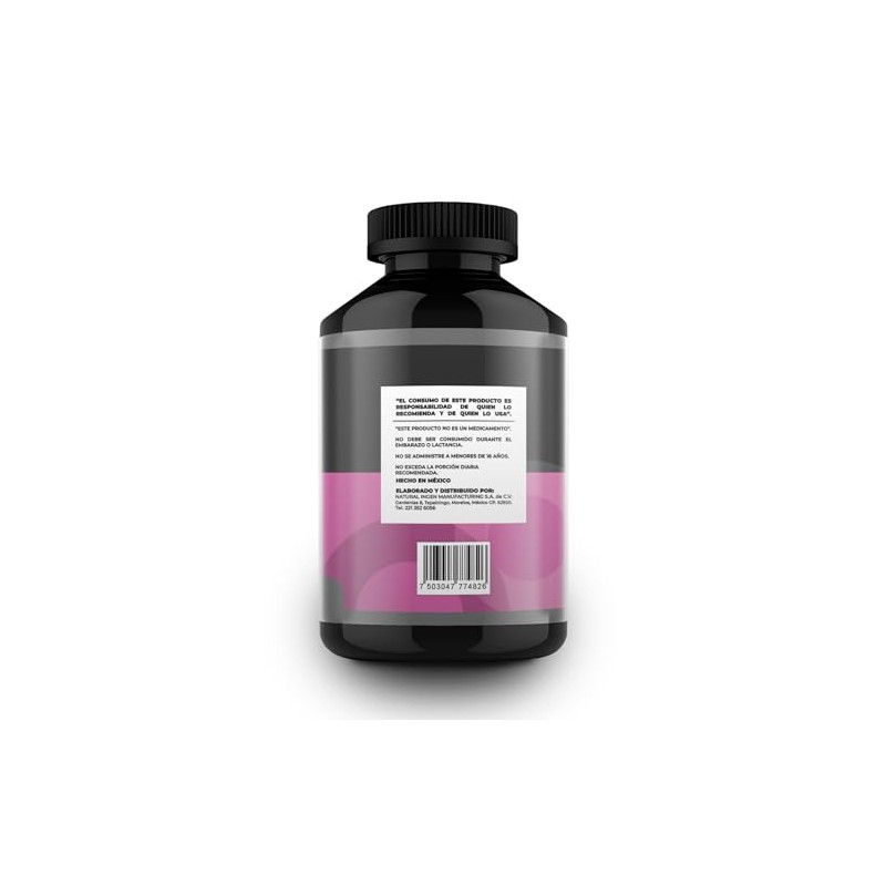 Inositol Natural Myo Chiro 240 Cápsulas 500 Relación Suplemento Origen