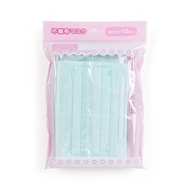 Sanrio 186813 Children's Mask, Non-Woven Fabric, Cinnamoroll, Cinnamoroll, Pleated Type, Individually Packaged, Gentle on the Ears, Nose Fitter, Girls, Character