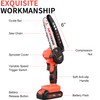 6-Inch Mini Electric Chainsaw Cordless - Handheld Portable Chainsaw with