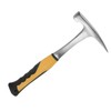 HARFINGTON Rock Hammer 19oz 11inch Pointed Tip Anti-Slip Shock-Proof Handle