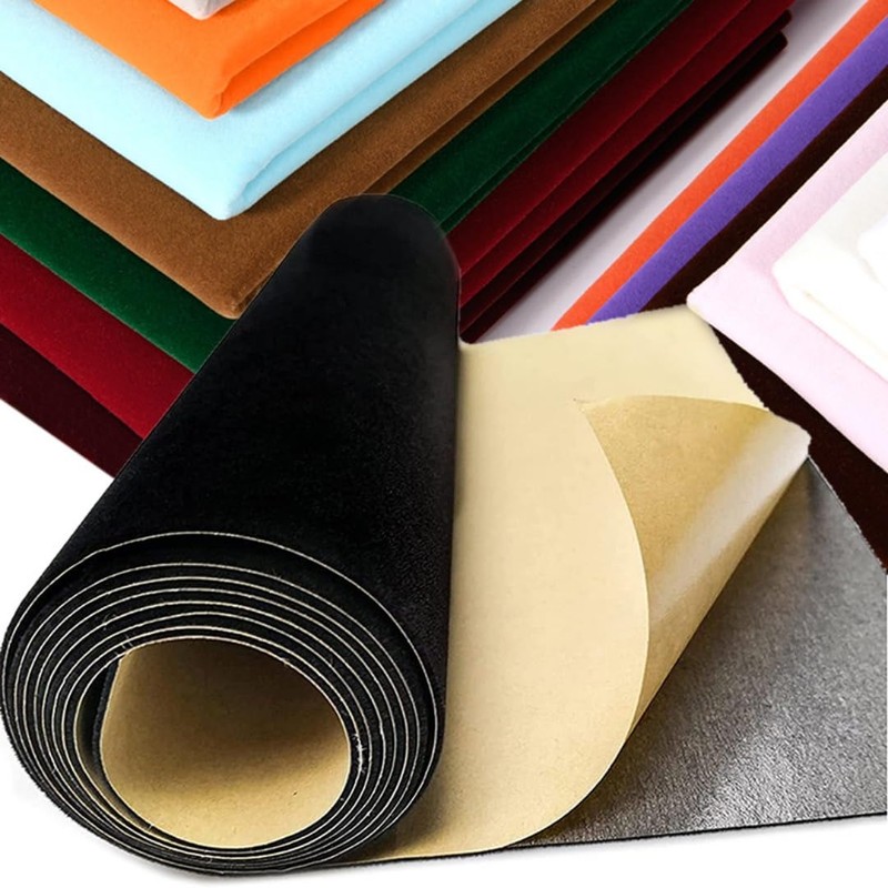 SiiRo 16 X 59 Inches Self Adhesive Velvet Fabric, Velvet