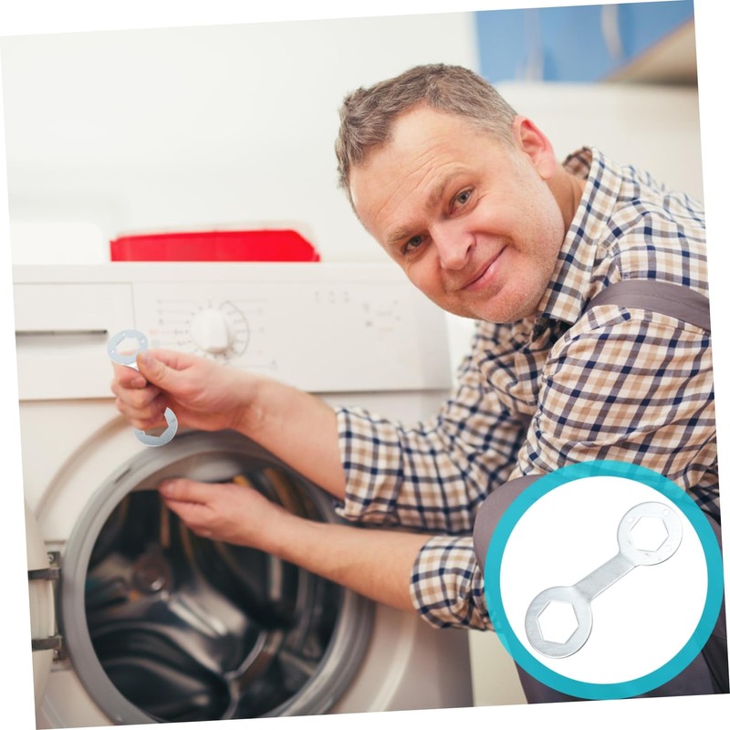 Tofficu High-strength Washing Machine Hand Wrench 36/38mm Spanner Nut Removal