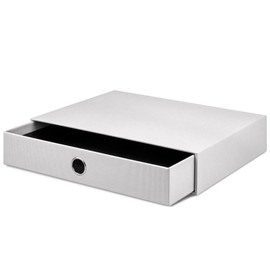 Rössler Soho 1 Drawer Filing Storage Box for A4 - Neutral