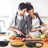 hzbaiyi 8 inch Quiche Pan, 22cm Non-Stick Deep Pie Pans