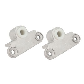 2pcs Boat Oar Rowlock 14mm Aluminum Shank Top Mount Rowlock for Boats Yachts Ships