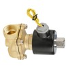 3/4 Inch DC 12 V Brass Solenoid Valve Powerless Open