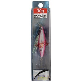 Bassday(バスデイ) メタルジグ バンジーショット 30 55mm 30g フラッシュダブルピンク FL-341 ルアー