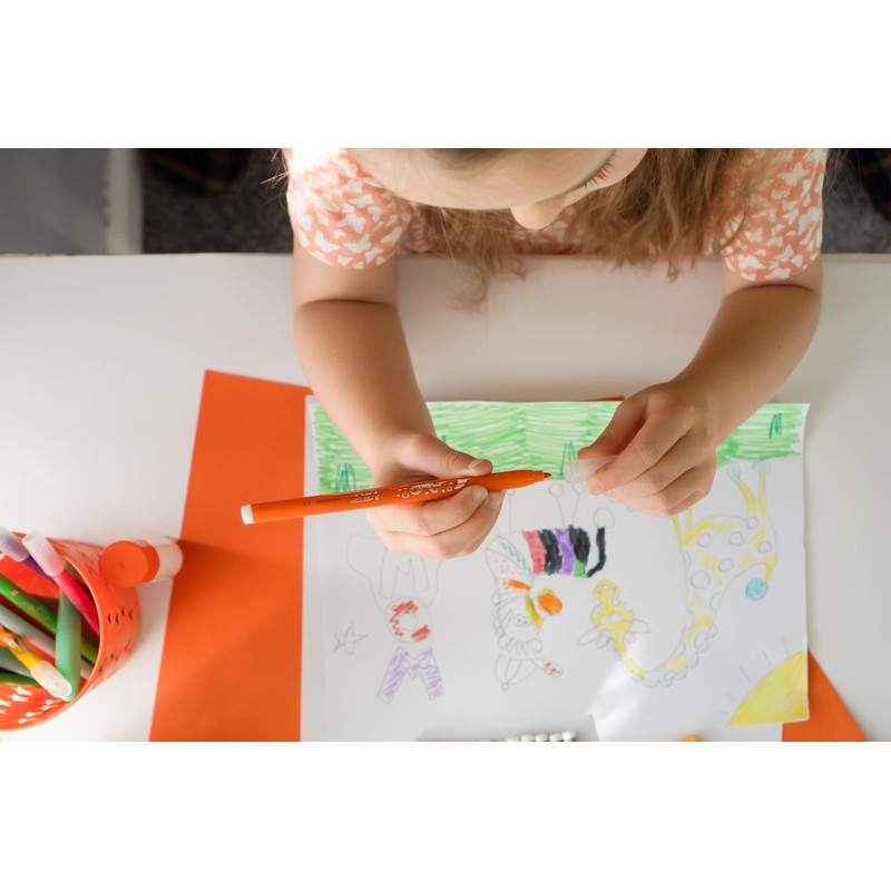 BIC Kids Kid Couleur Felt Tip Pens 36 Colours Water
