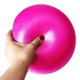 ZHIYE Mini Pilates Ball Yoga Small Exercise Ball Core Fitness Bender, Yoga, Stability, Barre, Training Physical Therapy Anti-Slip Swiss Ball Gym Home