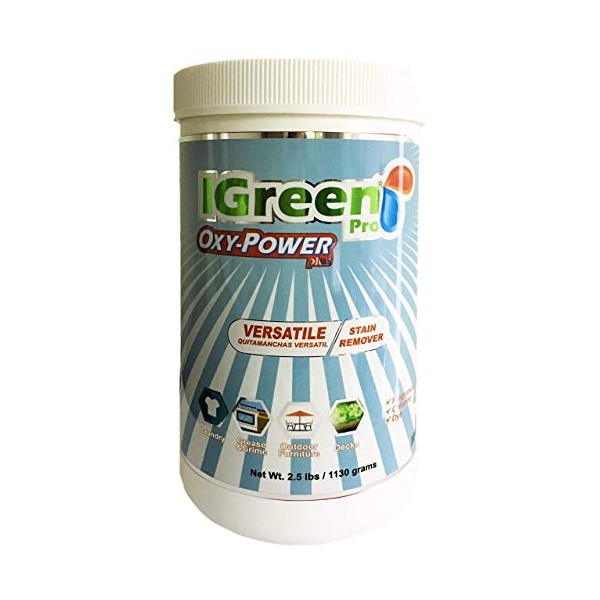 IGreen Pro two Oxygen Bleach Destainer & Deodorizer for Household