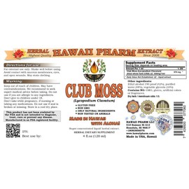Club Moss (Lycopodium clavatum) Liquid Extract 4x4 oz
