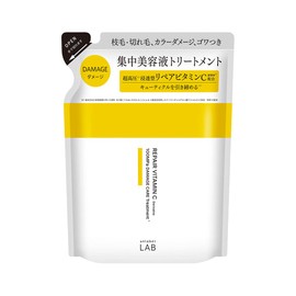 Unlabel Labo V Repair Hair Treatment (Refill), 10.1 fl oz (310 ml), Made in Japan, Hair Care, Vitamin C Derivative, Serum Treatment, Intensive Care, Moisturizing, Damage Repair, Shiny Hair, Cuticle