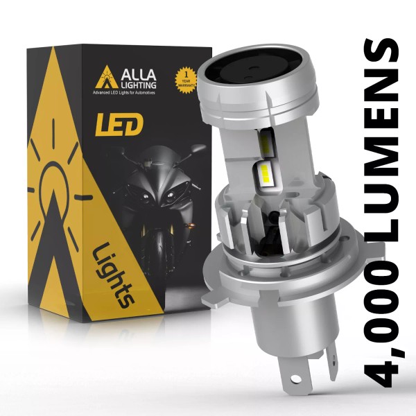 Alla Lighting LED White Headlight Bulb for 2018-21 Harley-Davidso